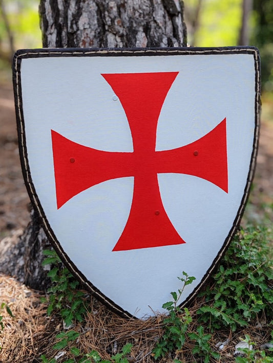 Escudo gótico templario funcional
